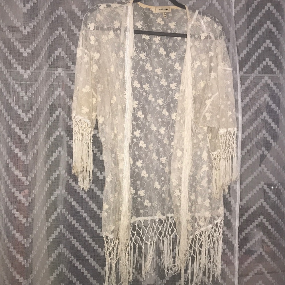 Lace shrug